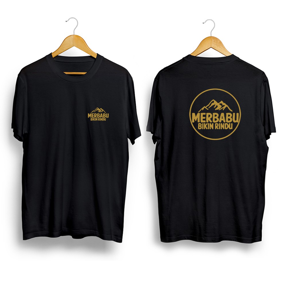Kaos merbabu gunung pendaki mendaki jalur wekas songo selo merapi sabana Merbabu + Belakang