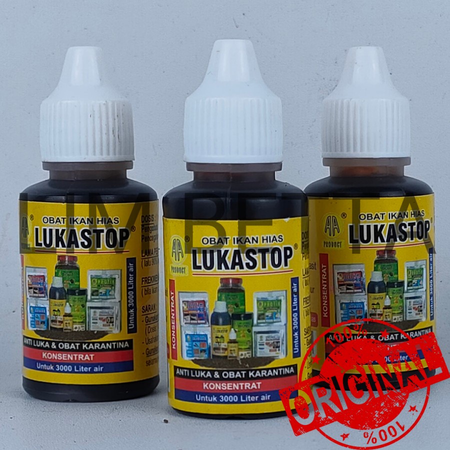 Luka Stop Betta Medicine 30 ml Obat Ikan