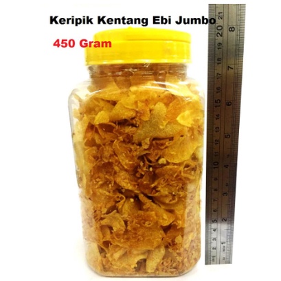 

JANGAN SAMPAI KEHABISAN Keripik Kentang Ebi 450 Gram Homemade Enak TERLARISSSSSS