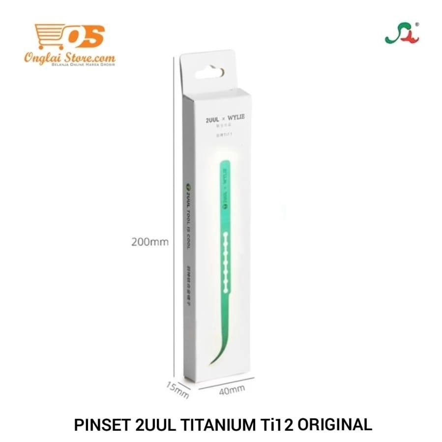 PINSET 2UUL TITANIUM Ti12 ORIGINAL