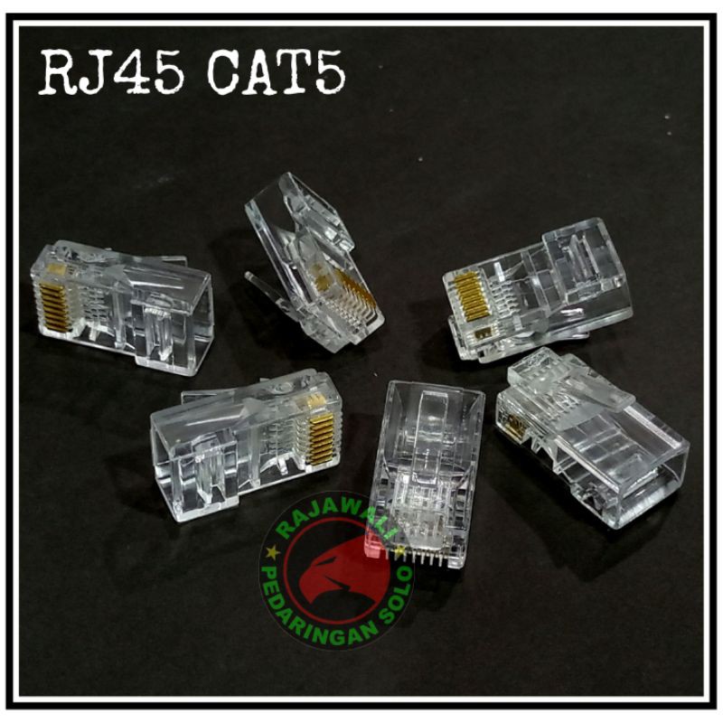 RJ45 CAT 5 KONEKTOR LAN RJ45 CAT5