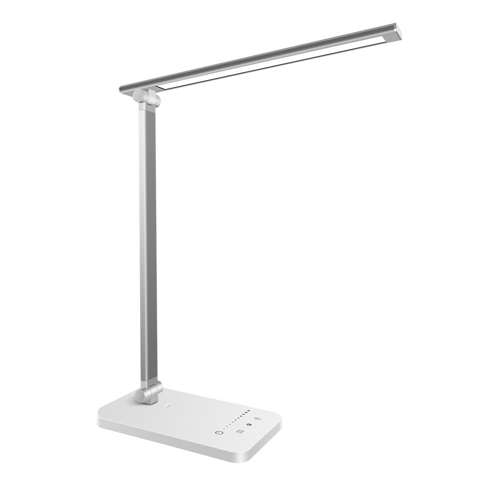 Lampu Baca LED Desk Lamp USB Rechargeable - PH376 - White