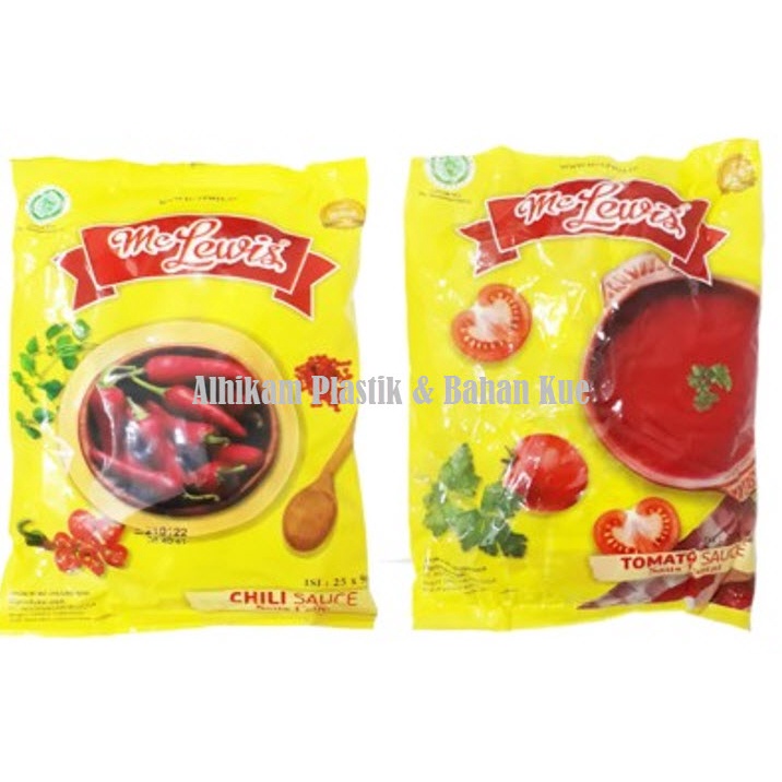 

Mc Lewis Chili Sauce Saus Sambal Cabe Sachet 250gr