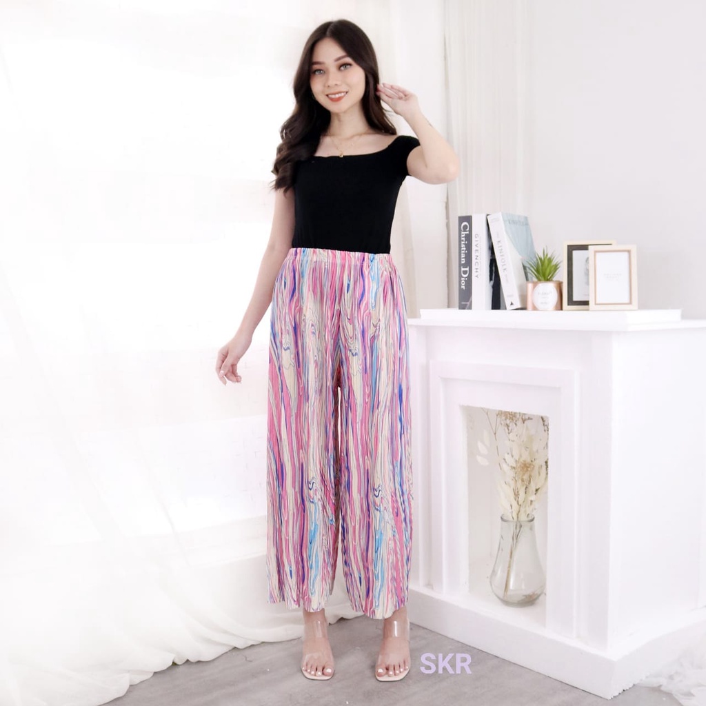 CELANA KULOT PELANGI WANITA IMPORT