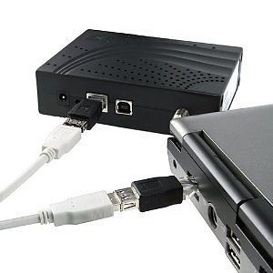 USB Female to RJ45 Ethernet Male Adapter