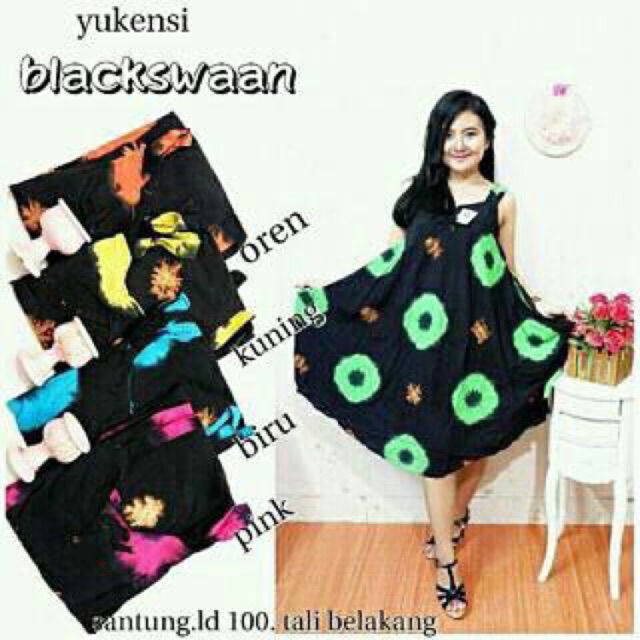 Yukensi blackswan baju tidur gaun pesta tanah abang batik kebaya baju grosir baju cewek murah wanita