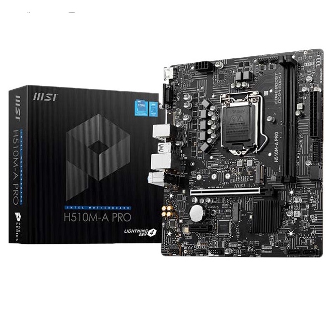 mainboard motherboard pc MSI H510M-A PRO mobo LGA 1200