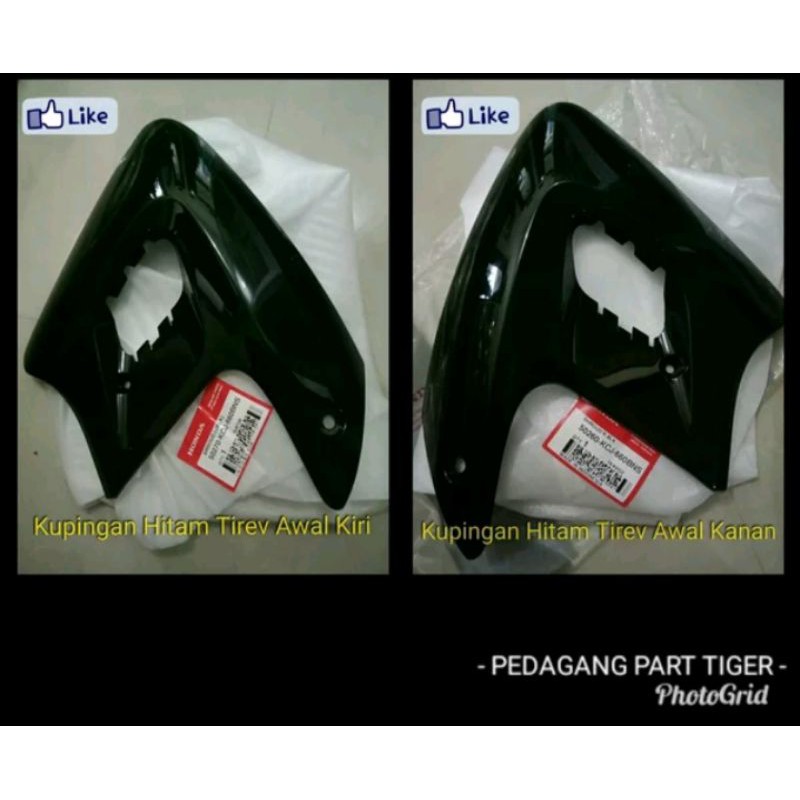 Kuping Tangki Honda Tiger Revo Hitam