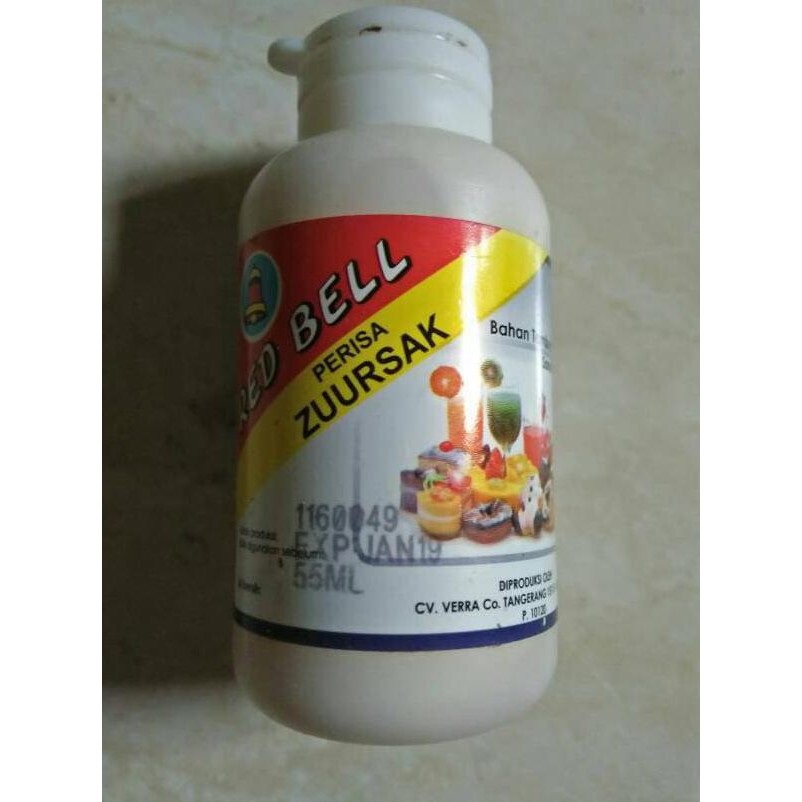 

31.87-Kue- Perisa/Pasta Zuursak+Red Bell 55Ml+Untuk Perisa Jus Dan Kue -Terlengkap-Termurah-Dijamin.