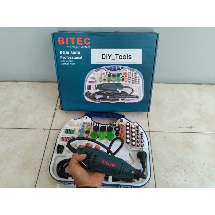 Mini Tuner Bitec 90 PCS Aksesoris Mini Die Mesin Bor Tuner Set