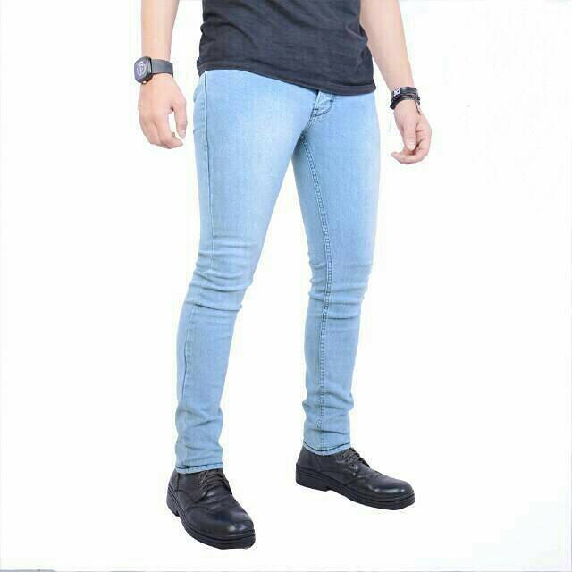 AIRBLACK DENIM TERLARIS / 784 VICTORY celana jeans NEW panjang skinny semi slimfit cowo / cowok /