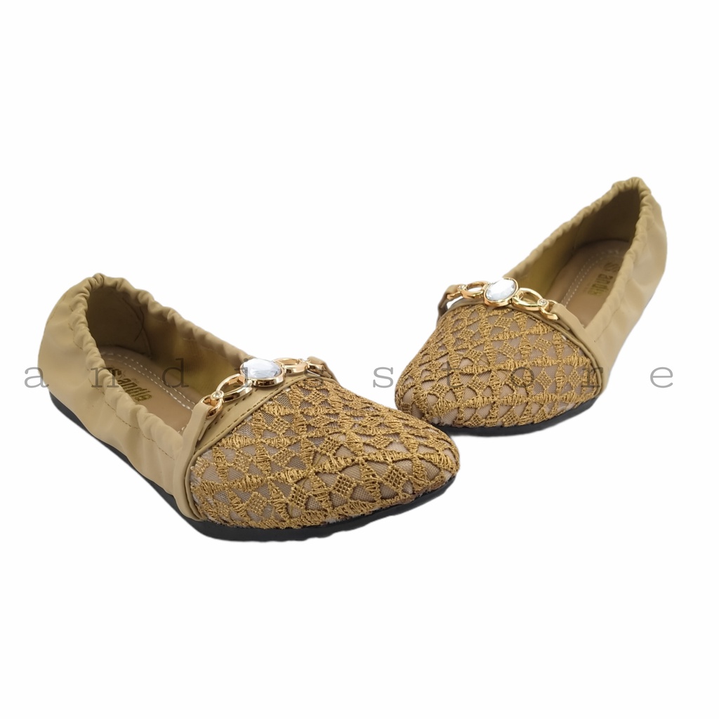 Sepatu Wanita Flat shoes Permata Andis SR 03