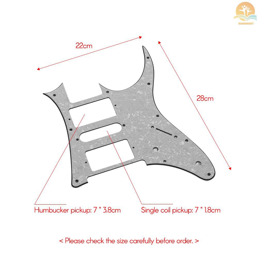 Pickguard Scratch Pengganti Bahan Pvc Warna Kuning Mutiara 3 Lapis Untuk Ibanez G250 Gitar Elektrik