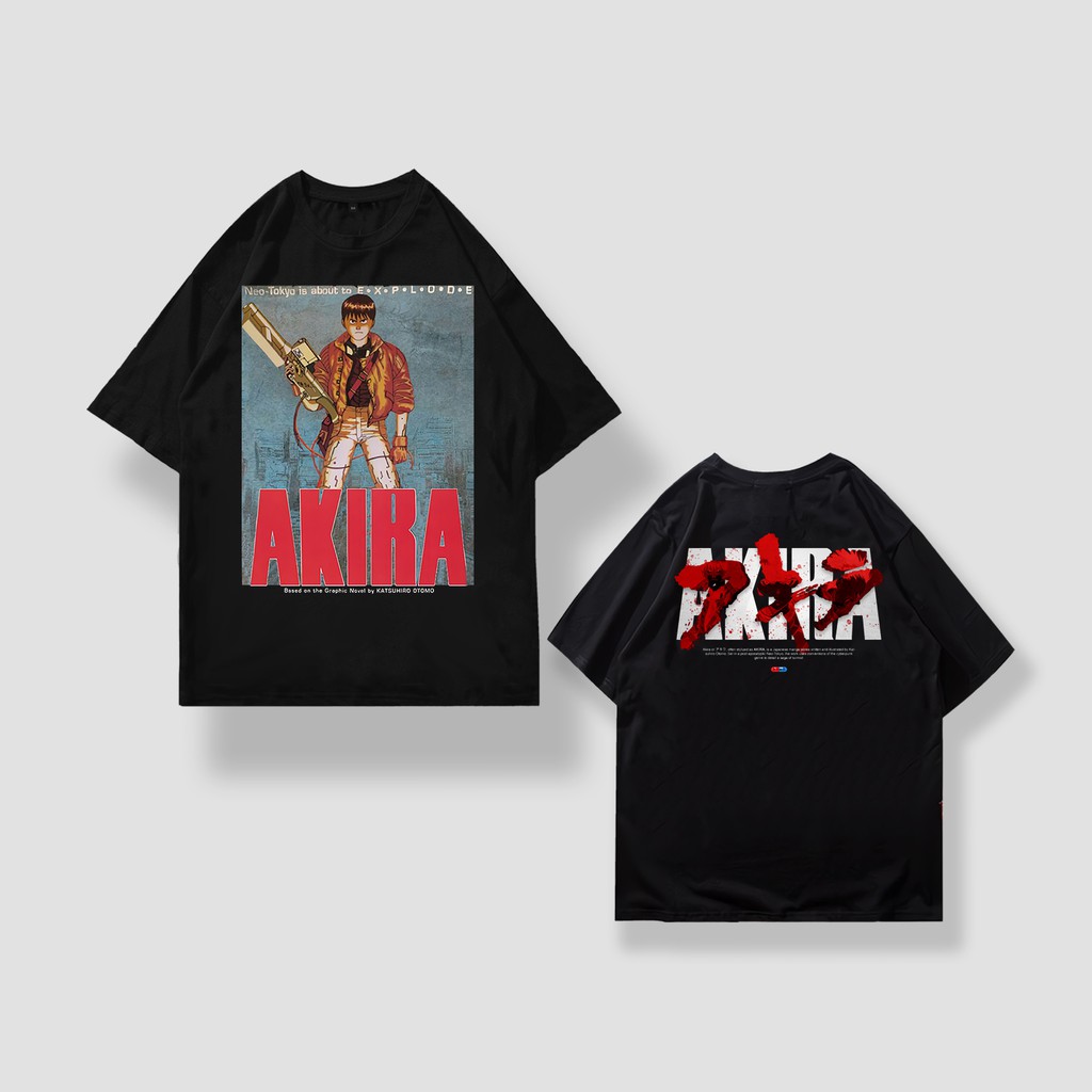 AKIRA VINTAGE RAP TEE AKIRA NEO TOKYO T-SHIRT OVERSIZED