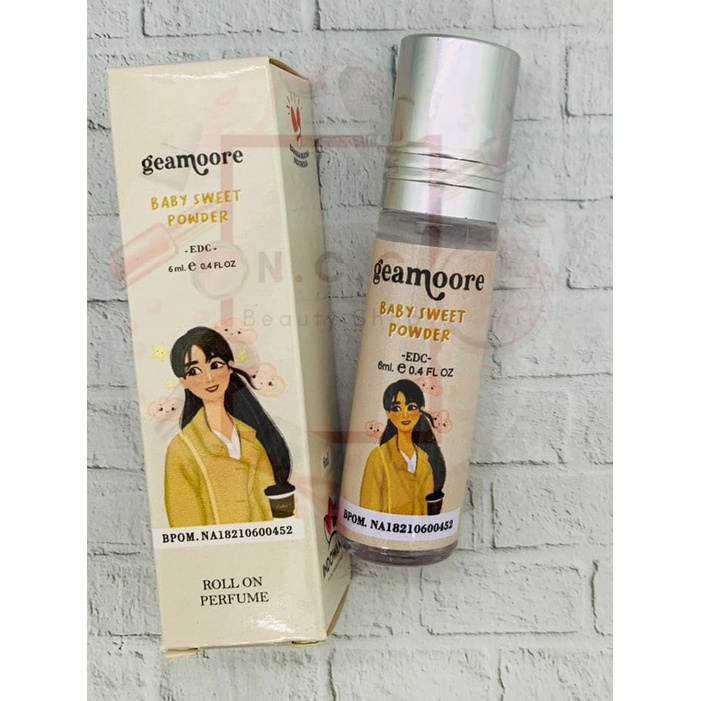 [BPOM] * NCC * Geamoore Parfum Bakarat Inspired Addicted Perfume Rool On Geammore Geamore Bakaratz-BABYSWEETPOWDER-6 ml