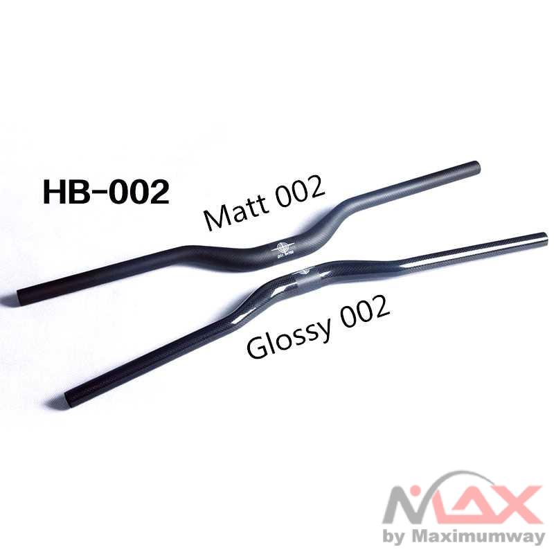 MTB Bicycle Handlebar Sepeda Carbon Fiber 640mm - BXT-HB Model 002