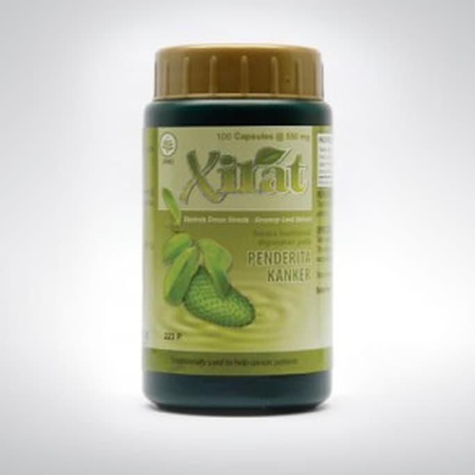 Borobudur Xirat 100 capsules | Ekstrak Daun Sirsak