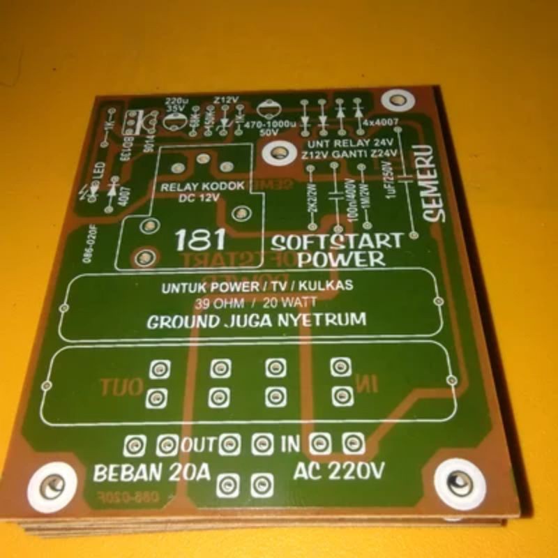 PCB Softstart Power
