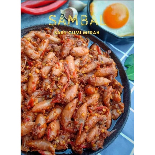 

Aneka sambal - Sambal Baby Cumi