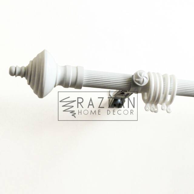 BESI GORDEN PUTIH / REL GORDEN PUTIH / BATANG GORDEN / ROULETTE WHITE TIRAI