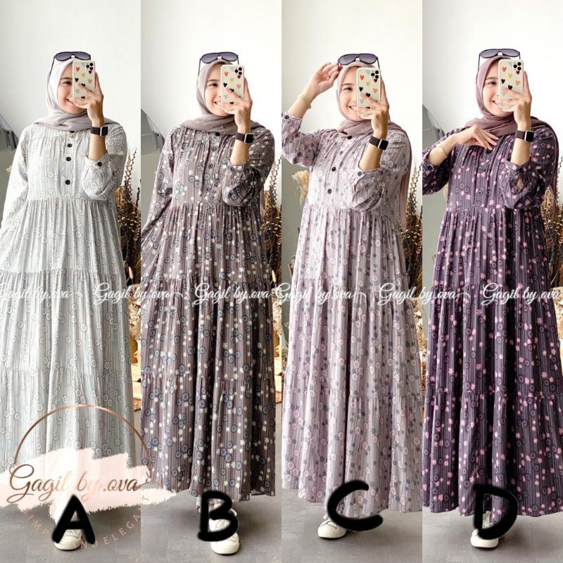 GAGIL FASHION BY OVA ALEERA DRESS