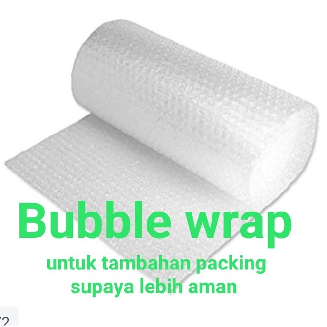 

TAMBAHAN BUBBLE WRAP RACUN PANTURA RP .3000 UNTUK PEMBELIAN BARANG