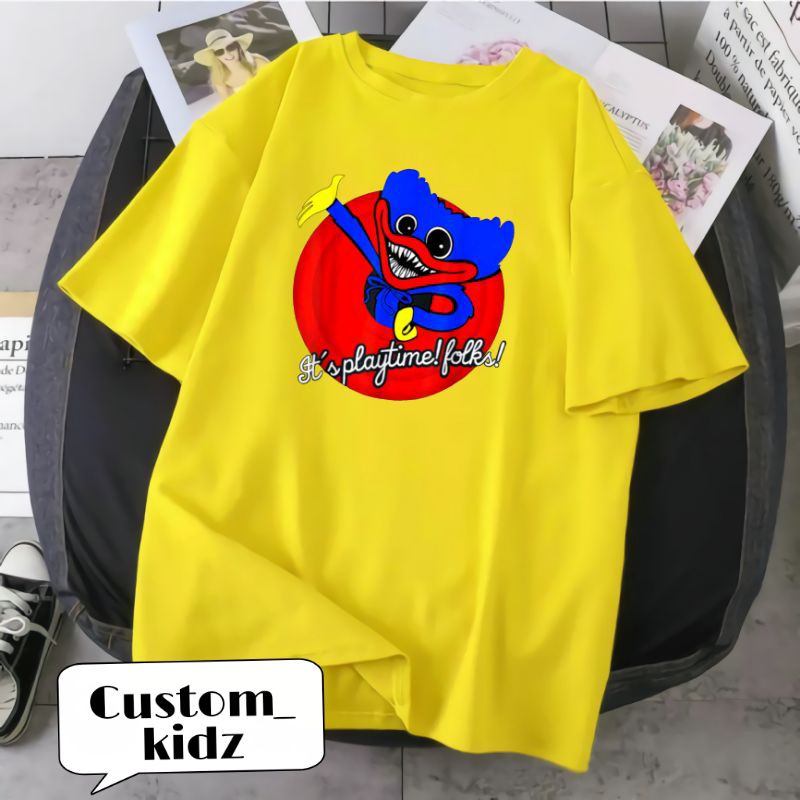 HUGGY BUGGY KAOS ANAK POPY PLAYTIME