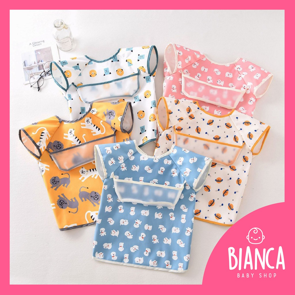 BIANCA - Bibs Lengan Pendek Motif Lucu