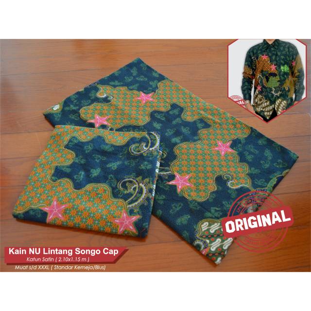 Kain Batik NU lintang songo Kombinasi Batik NU lintang songo