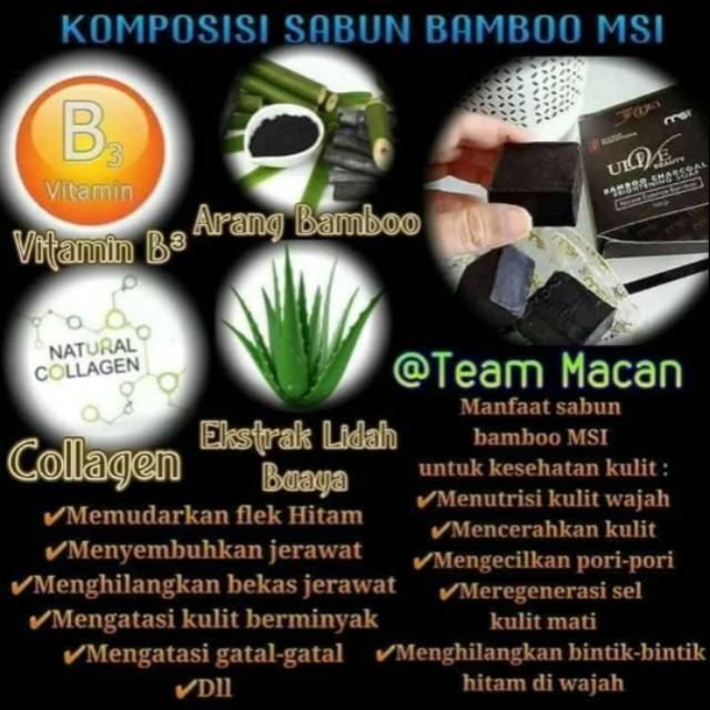 Sabun Bamboo Msi Original