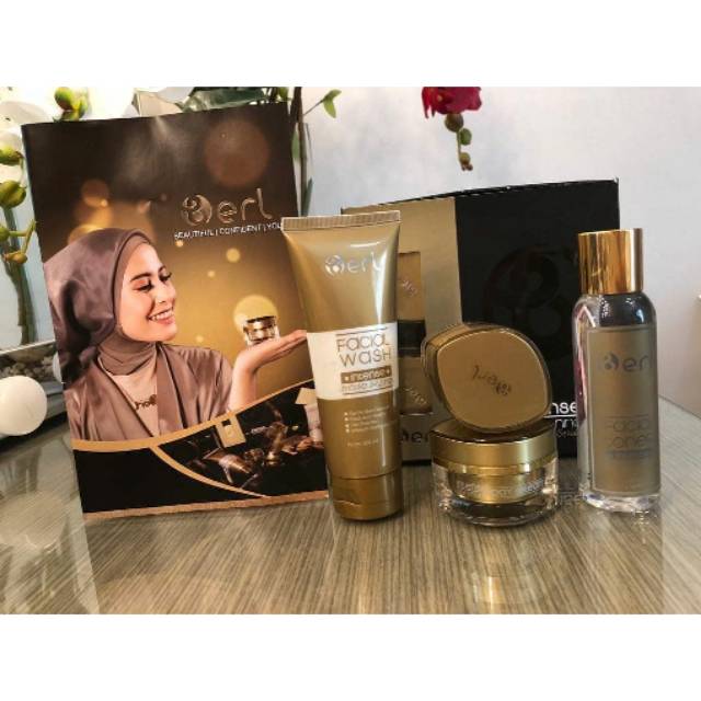 Paket hemat skincare B ERL Cosmetic, Lightening series B Erl