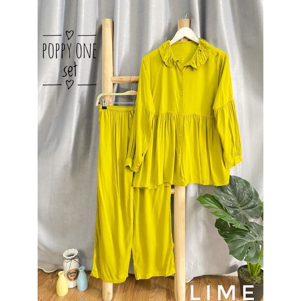 Popy One Set/Setelan Baju Wanita
