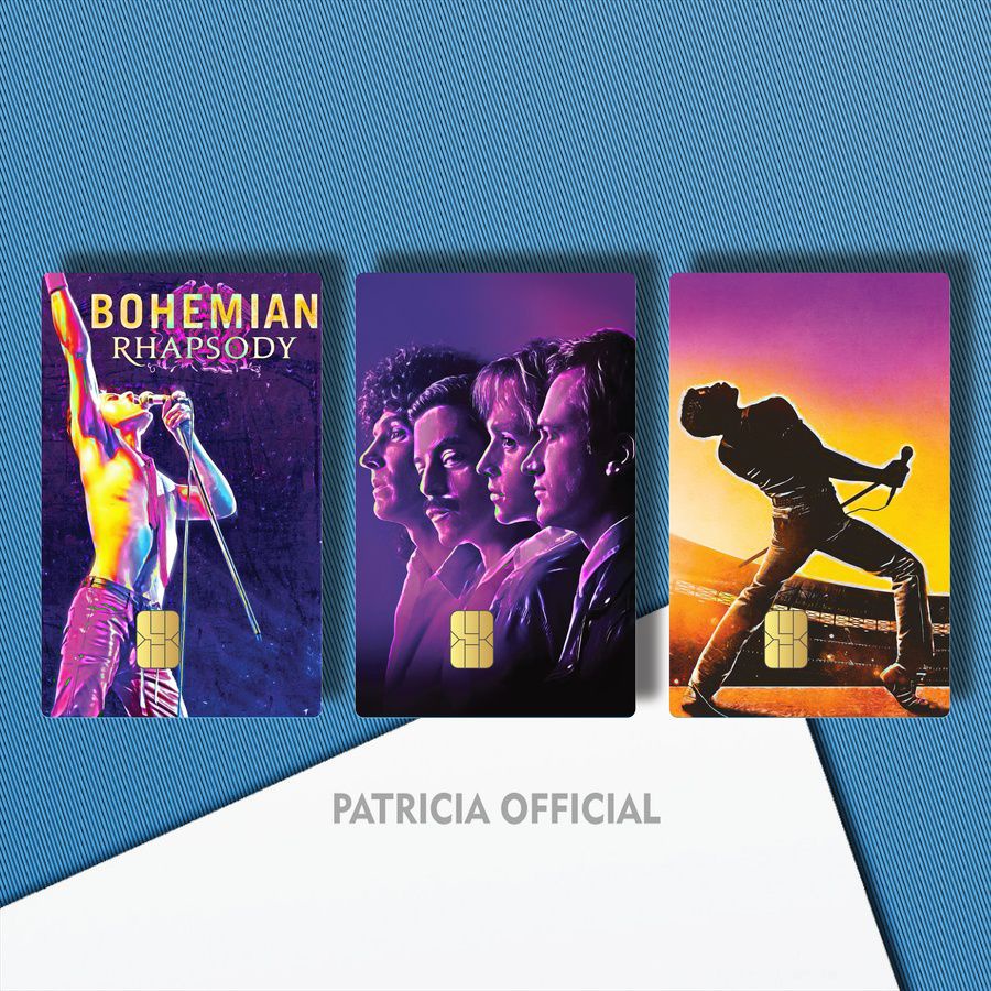 COVER KTP AESTHETIC BAND QUEEN BOHEMIAN RHAPSODY HOLOGRAM 21HNP/TIS0O/ STICKER FLAZZ CUSTOM VOKALIS 