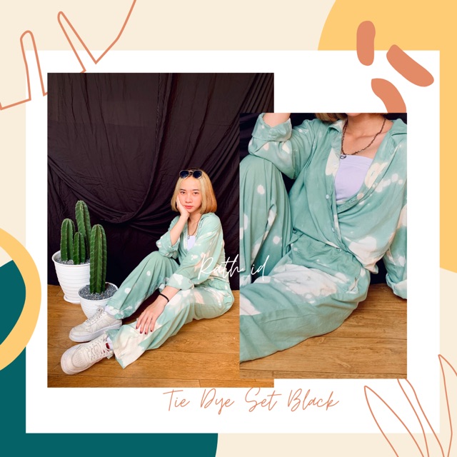 PIYAMA TIE DYE (1 SET)
