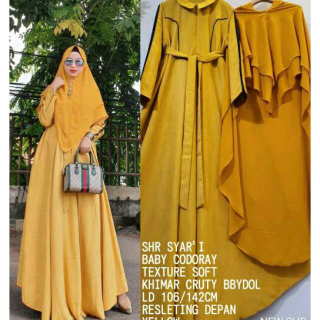 3120. ORI SHR IMPORT 1000%. GAMIS SYAR'I CODORAY