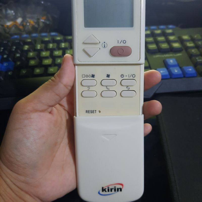 REMOTE REMOT AC KIRIN ORIGINAL ASLI