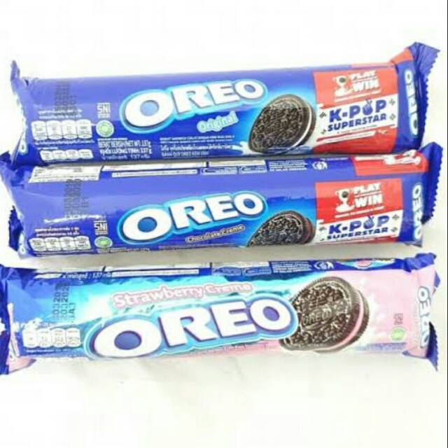 

Oreo Biscuit Sandwich Roll all varian 137 g