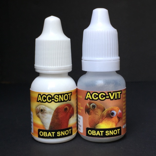 OBAT SNOT ACC obat snot burung kenari / YS / lovebird / LB / parkit