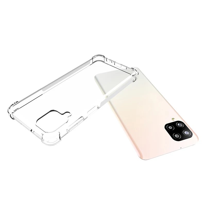 Soft Case Silikon Samsung Galaxy A22 4G A22 5G Bening Transparant Airbag Anti Crack Tebal