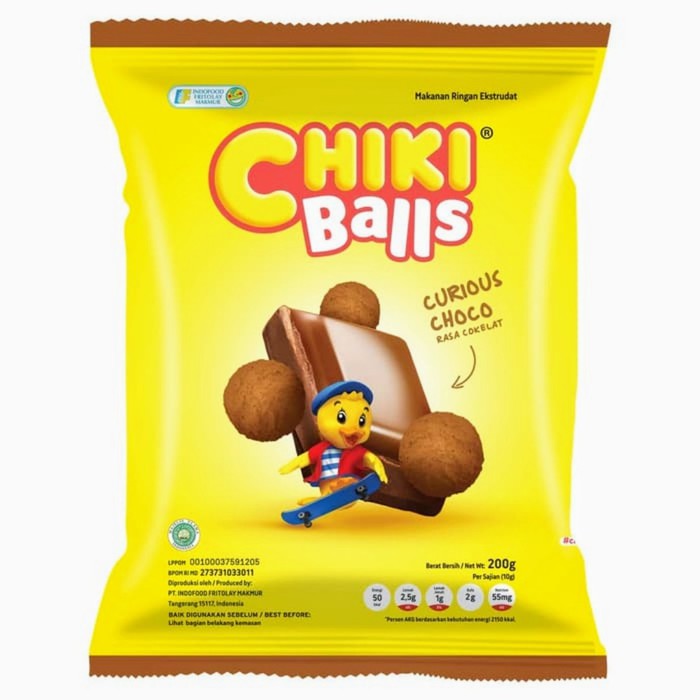 

Chiki Balls Rasa Coklat 200gr