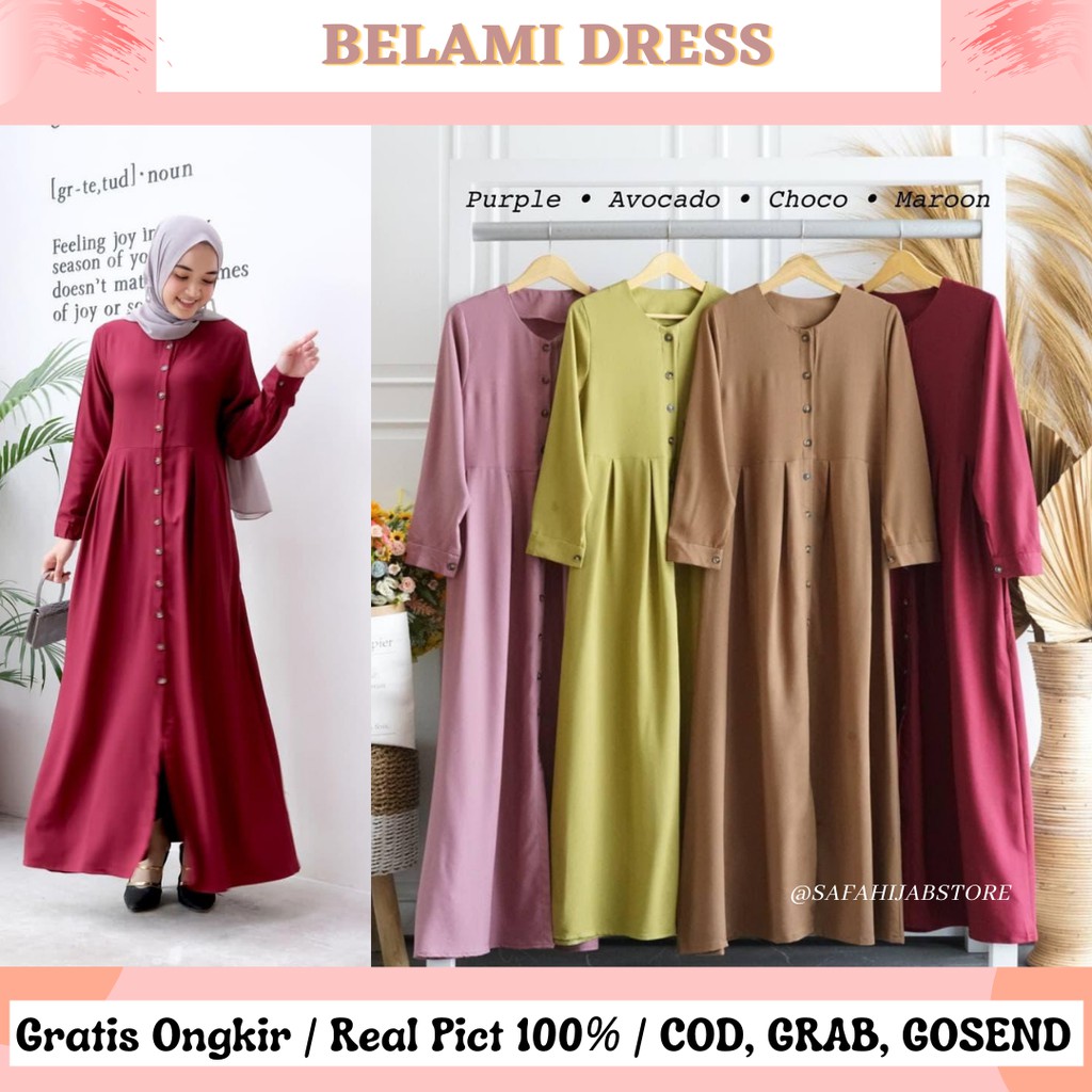 BELAMI DRESS BUSUI / DRESS POLOS MURAH