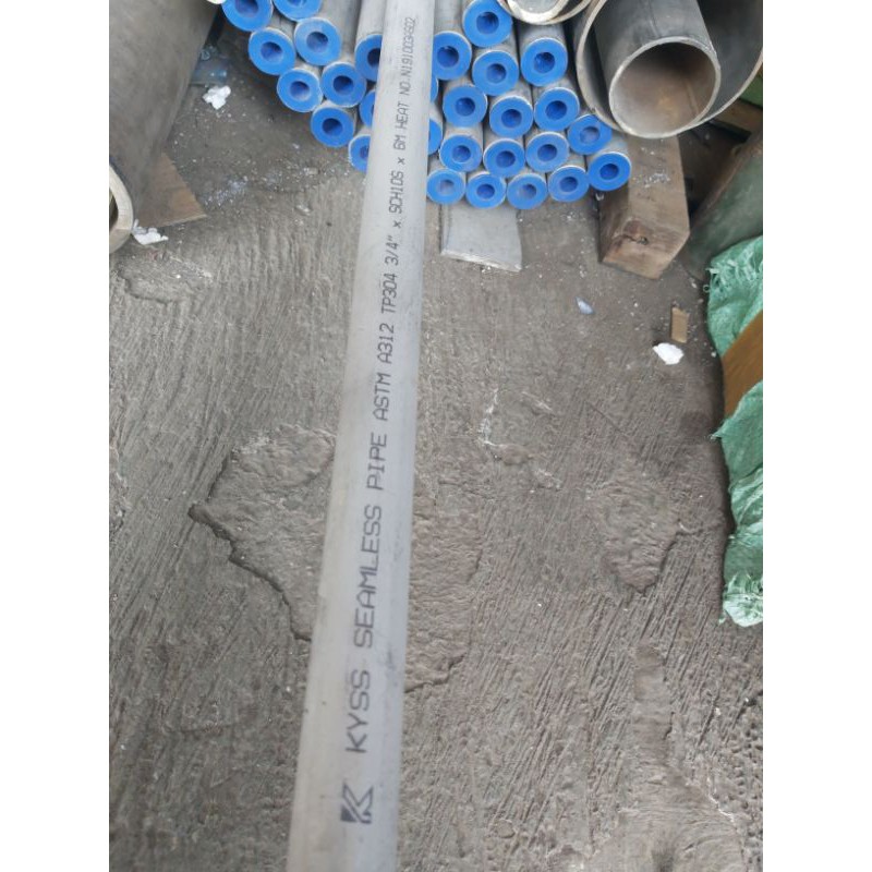 pipa stainless seamless od 27 tebal 2mm panjang 70cm