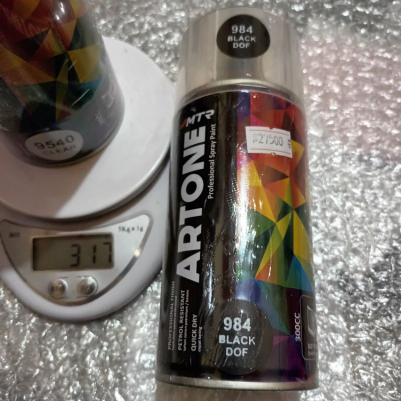 

Cat Spray Paint ARTONE Black Dof 984