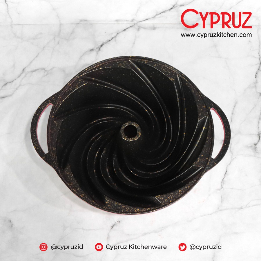 Cypruz Cake Bundt Pan / Loyang Marissa LC-0565