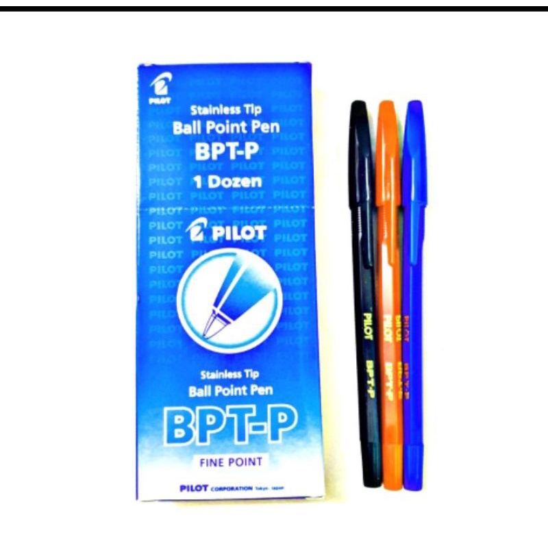 

(Ecer) Bolpoin/Bolpen Pilot BPTP Warna Hitam
