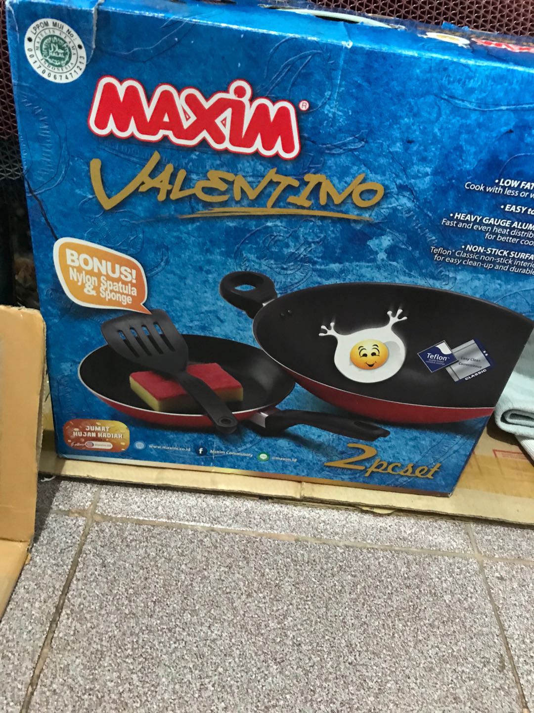 Pengorengan Maxim Valentino(berat Asli 2kilo)