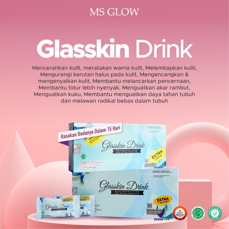 

Glasskin drink Msglow