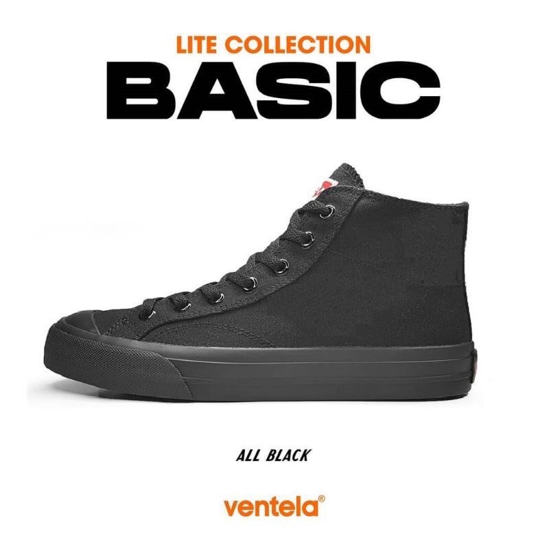 ventela basic full black high