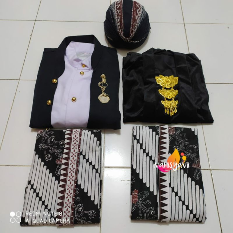 Full Set Baju Prewed Jawa - Warna LENGKAP