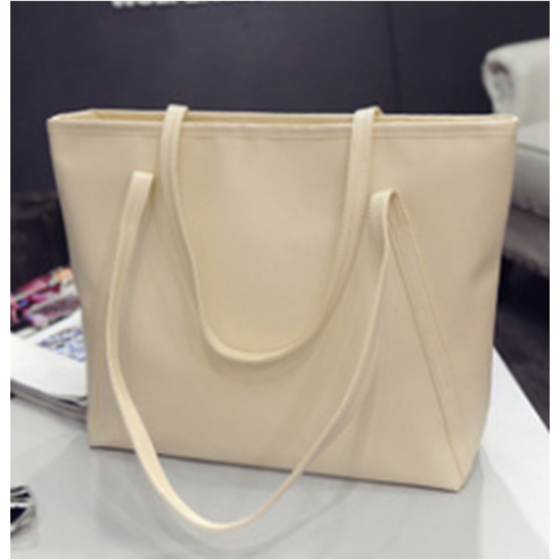 MoonLand 123 Tas kerja Tote Bag Synthetic Leather Tas Wanita  Kulit Sintetis COD